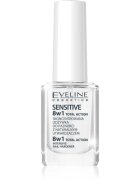 Eveline Cosmetics Total Action lak za učvrstitev nohtov 8 v 1 12 ml