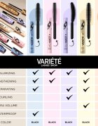 Eveline Cosmetics Variété Let's Twist maskara za volumen in privihanje trepalnic 10 ml
