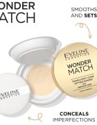 Eveline Cosmetics Wonder Match transparentni fiksacijski puder 6 g