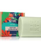 Faith In Nature Hand Made Soap Aloe Vera naravno trdo milo z aloe vero 100 g