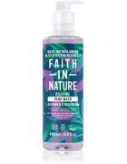 Faith In Nature Lavender & Geranium naravno tekoče milo za roke z vonjem sivke 400 ml