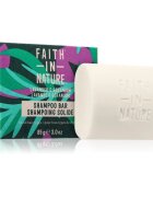 Faith In Nature Lavender & Geranium organski trdi šampon s sivko 85 g