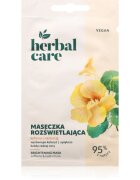 Farmona Herbal Care Caffeine & Nasturtium maska za posvetlitev za obraz vrat in dekolte 1 kos
