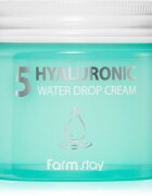 Farmstay Hyaluronic Water Drop Cream krema za obraz s hialuronsko kislino 80 ml