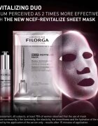 FILORGA NCEF -REVITALIZE SHEET MASK revitalizacijska maska za osvetlitev kože 20 ml