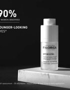 FILORGA OPTIM-EYES nega za predel okoli oči proti gubam zabuhlosti in temnim kolobarjem 15 ml