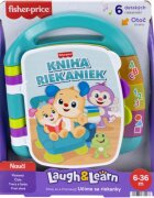 Fisher-Price Musical Book Czech Version kontrastna izobraževalna knjiga 1 kos
