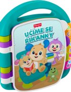 Fisher-Price Musical Book Czech Version kontrastna izobraževalna knjiga 1 kos