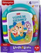Fisher-Price Musical Book Czech Version kontrastna izobraževalna knjiga 1 kos