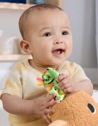 Fisher-Price Snuggly Snacky Capy plišasta igrača z ropotuljico 1 kos