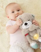 Fisher-Price Soothe & Settle Otter plišasta igrača z melodijo 1 kos