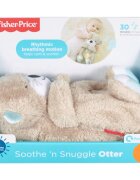 Fisher-Price Soothe & Settle Otter plišasta igrača z melodijo 1 kos