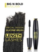 flormar Big'n Bold Lengthening vodoodporna maskara za podaljšanje privihanje in volumen 15 ml