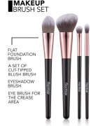flormar Brush Set set čopičev za obraz 4 kos