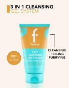 flormar Combination & Oily Skin 3in1 Cleansing Gel čistilni gel 3 v 1 za mastno in mešano kožo 150 ml