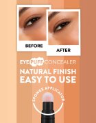 flormar Eye Puff Concealer tekoči korektor z aplikatorjem z gobico odtenek 002 Light 3.3 ml
