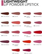 flormar Lightweight Lip Powder Lipstick dolgoobstojna šminka z mat učinkom odtenek 017 This Night 3 g