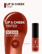 flormar Lip & Cheek Tint tekoče rdečilo za ustnice in lica odtenek 002 Kiss Lip&Cheek 6.7 ml