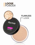 flormar Loose Powder puder v prahu odtenek 003 Medium Sand 18 g