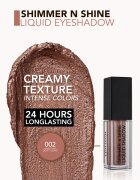 flormar Shimmer & Shine Liquid Shadow bleščeča tekoča senčila za oči odtenek 02 Soft Lilac 45 ml