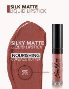 flormar Silk Matte dolgoobstojna tekoča mat šminka odtenek 002 Fall Rose 4.5 ml
