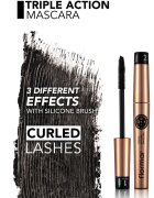 flormar Triple Action Mascara hranilna maskara 3v1 8 ml