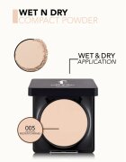 flormar Wet & Dry Compact Powder kompaktni puder za poenotenje kože odtenek 005 Medium Caramel 10 g