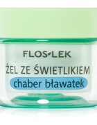 FlosLek Laboratorium Eye Care gel za predel okoli oči s smetilko in modrim glavincem 10 g