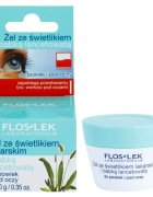 FlosLek Laboratorium Eye Care gel za predel okoli oči s trpotcem in smetilko 10 g