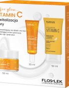 FlosLek Laboratorium Go For Glow Vitamin C darilni set z revitalizacijskim učinkom