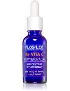 FlosLek Laboratorium Re Vita C vitaminski koncentrat za predel okoli oči vrat in dekolte 30 ml