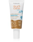 FlosLek Laboratorium Sun Care Derma City BB BB krema z zelo visoko UV zaščito za občutljivo kožo SPF 50+ 30 ml