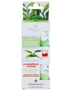FlosLek Pharma Eye Care gel za predel okoli oči s smetilko in zelenim čajem 15 ml