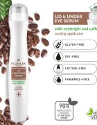 FlosLek Pharma Eye Care posvetlitveni serum za predel okoli oči proti oteklinam in temnim kolobarjem 15 ml