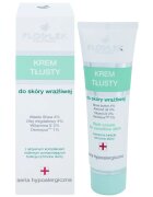FlosLek Pharma Hypoallergic Line visoko hranilna nočna krema za občutljivo in razdraženo kožo 50 ml