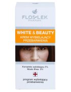 FlosLek Pharma White & Beauty krema za obraz proti pigmentnim madežem 50 ml