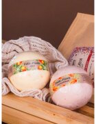 Folk & Flora Citrus kroglica za kopel z osvežujočim učinkom 130 g