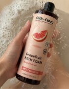 Folk & Flora Grapefruit pena za kopel 400 ml