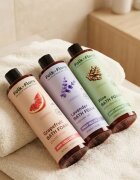 Folk & Flora Lavender pena za kopel s pomirjajočim učinkom 400 ml