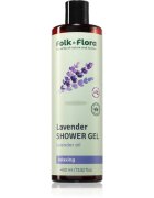 Folk & Flora Lavender relaksacijski gel za prhanje 400 ml