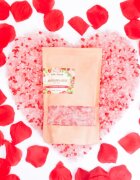 Folk & Flora Raspberry & Rose sol za kopel 500 g