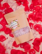 Folk & Flora Raspberry & Rose sol za kopel 500 g