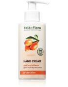 Folk & Flora Sea Buckthorn zaščitna krema za roke s hranilnim učinkom 150 ml