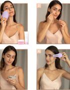 FOREO BEAR™ 2 eyes & lips mikrotokovna naprava za čvrstejši obraz za okoli oči in ustnic Lavender 1 kos