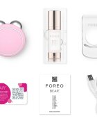 FOREO BEAR™ Mini naprava za čvrstejši obraz mini Pearl Pink