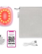 FOREO FLIP™ LED Detangling Hairbrush krtača za lase z LED-osvetlitvijo Pearl Pink 1 kos