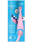 FOREO ISSA™ 4 Baby električna zobna ščetka za otroke od rojstva do 3 let Pearl Pink 1 kos