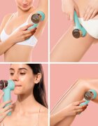 FOREO PEACH™ 2 Go IPL sistem ki preprečuje rast novih dlačic za ženske Arctic Blue 1 kos
