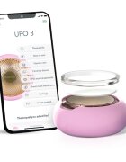 FOREO UFO™ 3 5-in-1 sonična naprava za pospešitev učinkov maske za obraz Pearl Pink 1 kos