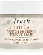 fresh Lotus Youth Preserve Rescue Mask eksfoliacijska maska proti staranju 100 ml